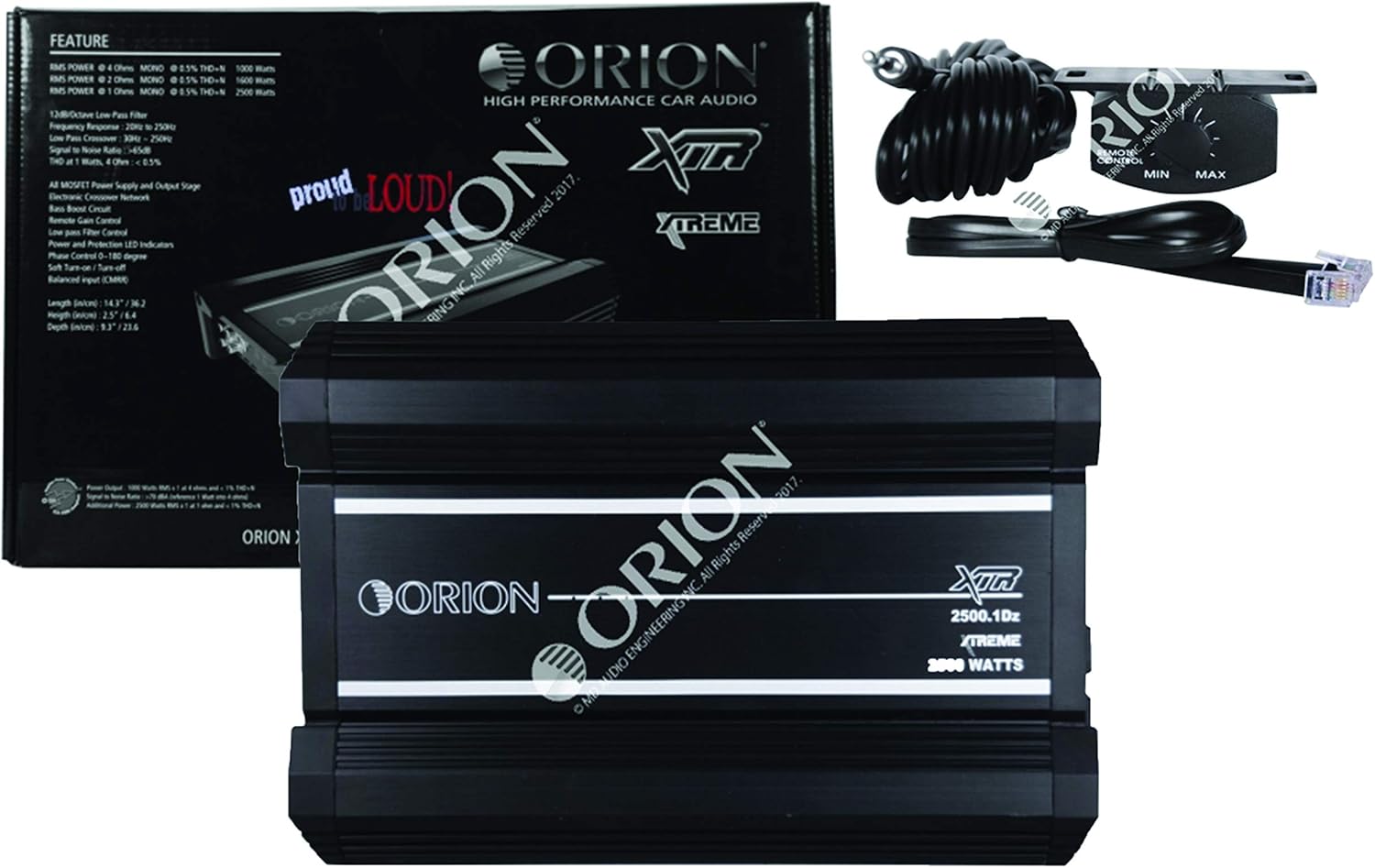 2500 Watts RMS Class D Monoblock Car Amplifier Q966141
