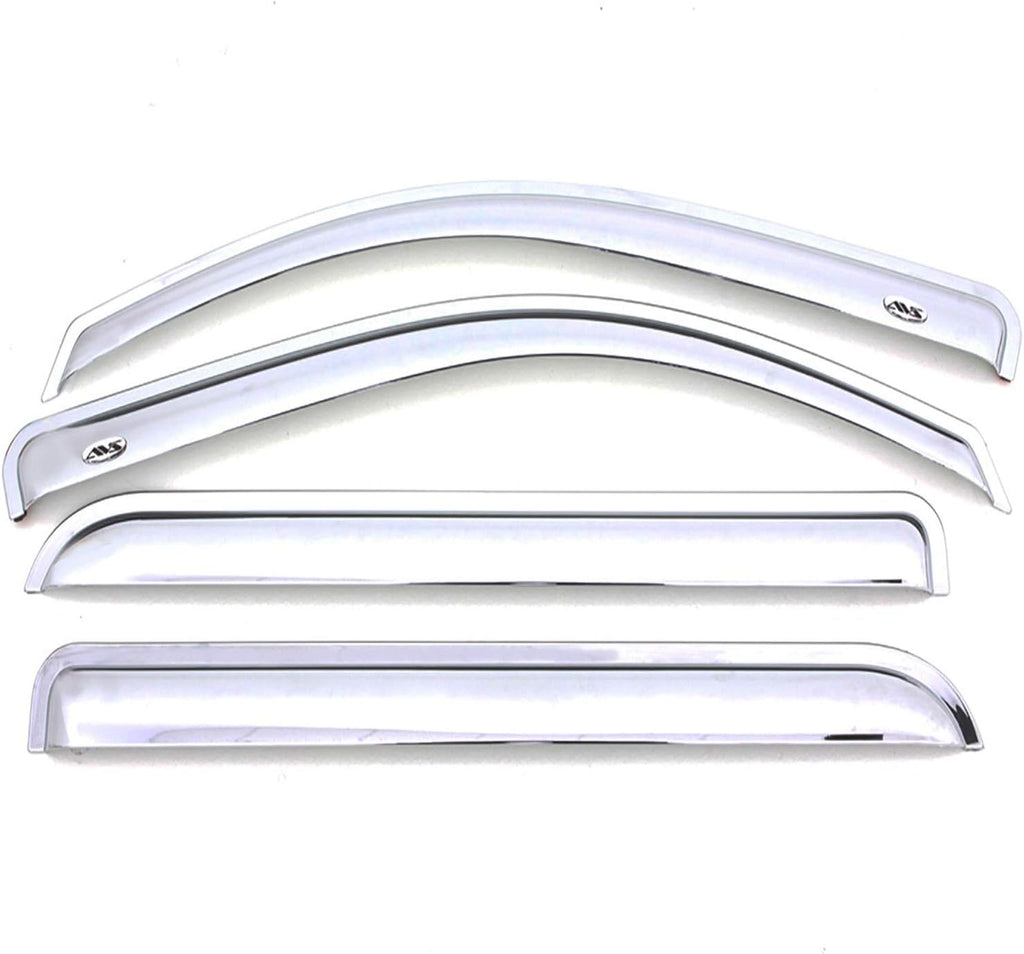 Smoke In-Channel Side Window Deflector 4 pc Set X66705