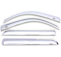 Smoke In-Channel Side Window Deflector 4 pc Set X66705