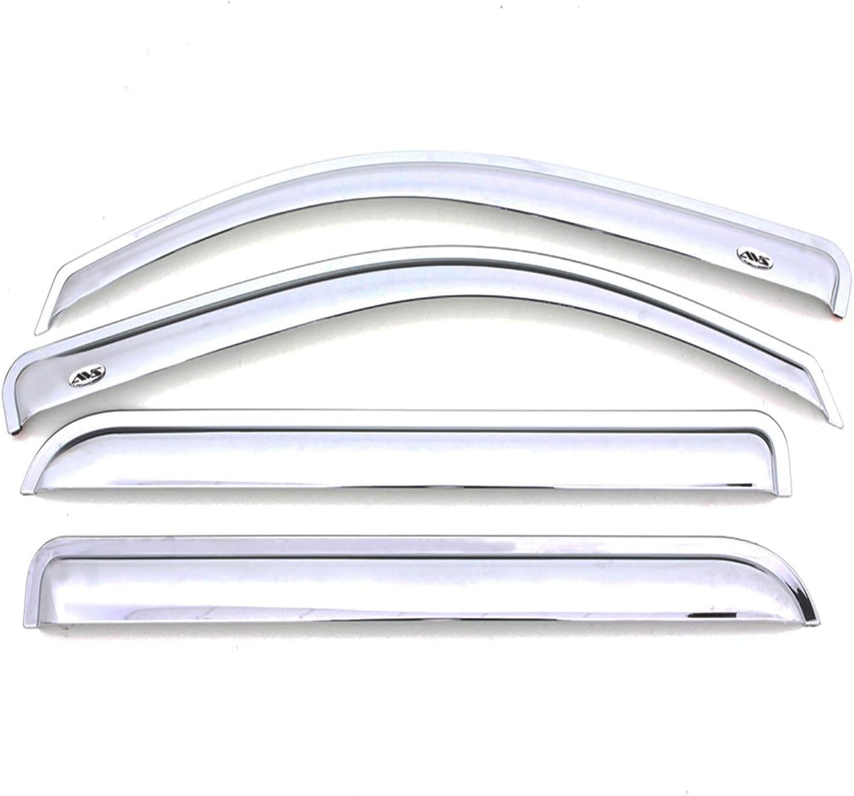 Smoke In-Channel Side Window Deflector 4 pc Set X66705