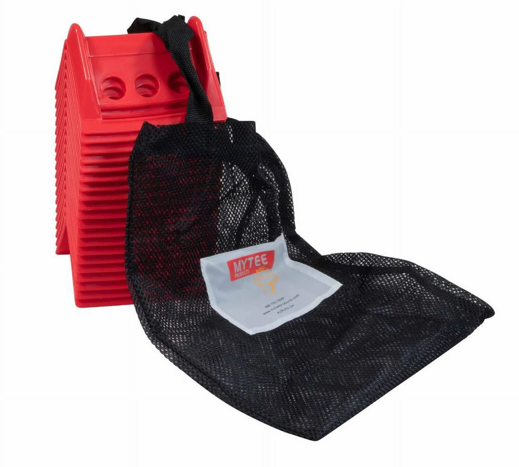 Red 4"x6" Flatbed Edge Protectors with Carrying Case Q2023