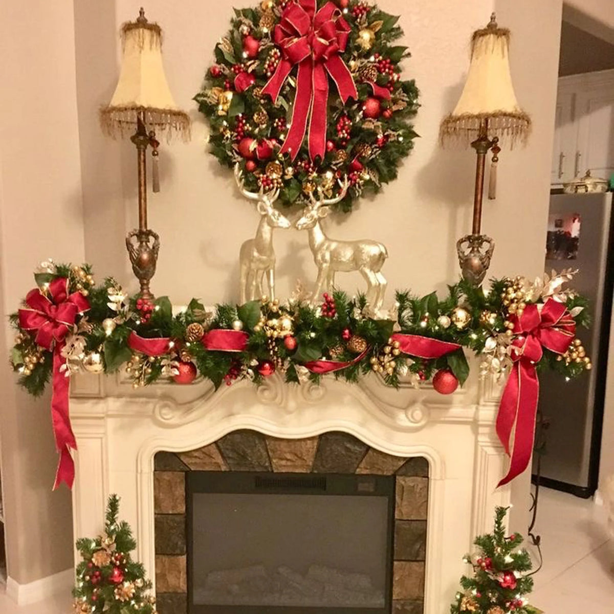 100' x 10" Artificial Christmas Garland Y253