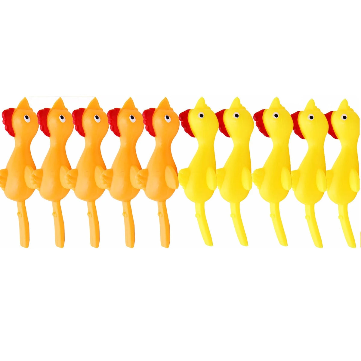 4 PCS Creative Ejection Chicken Toy E3922