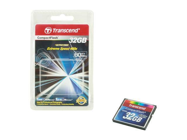 32GB CompactFlash Memory Card 400x H14952