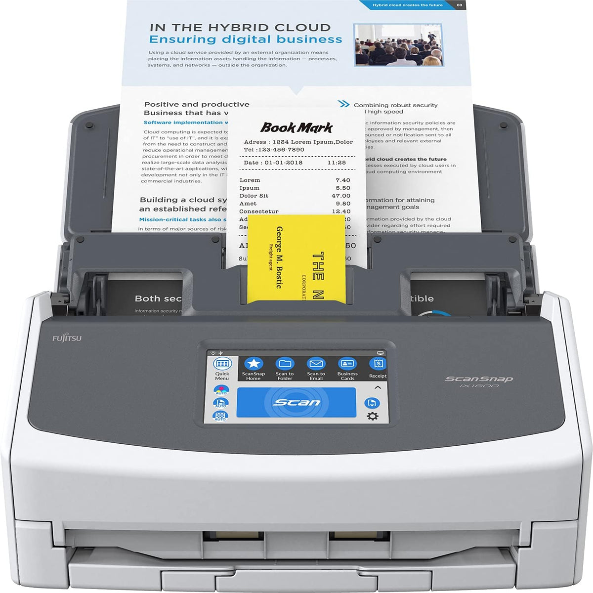White Cloud Enabled Document Scanner I45433