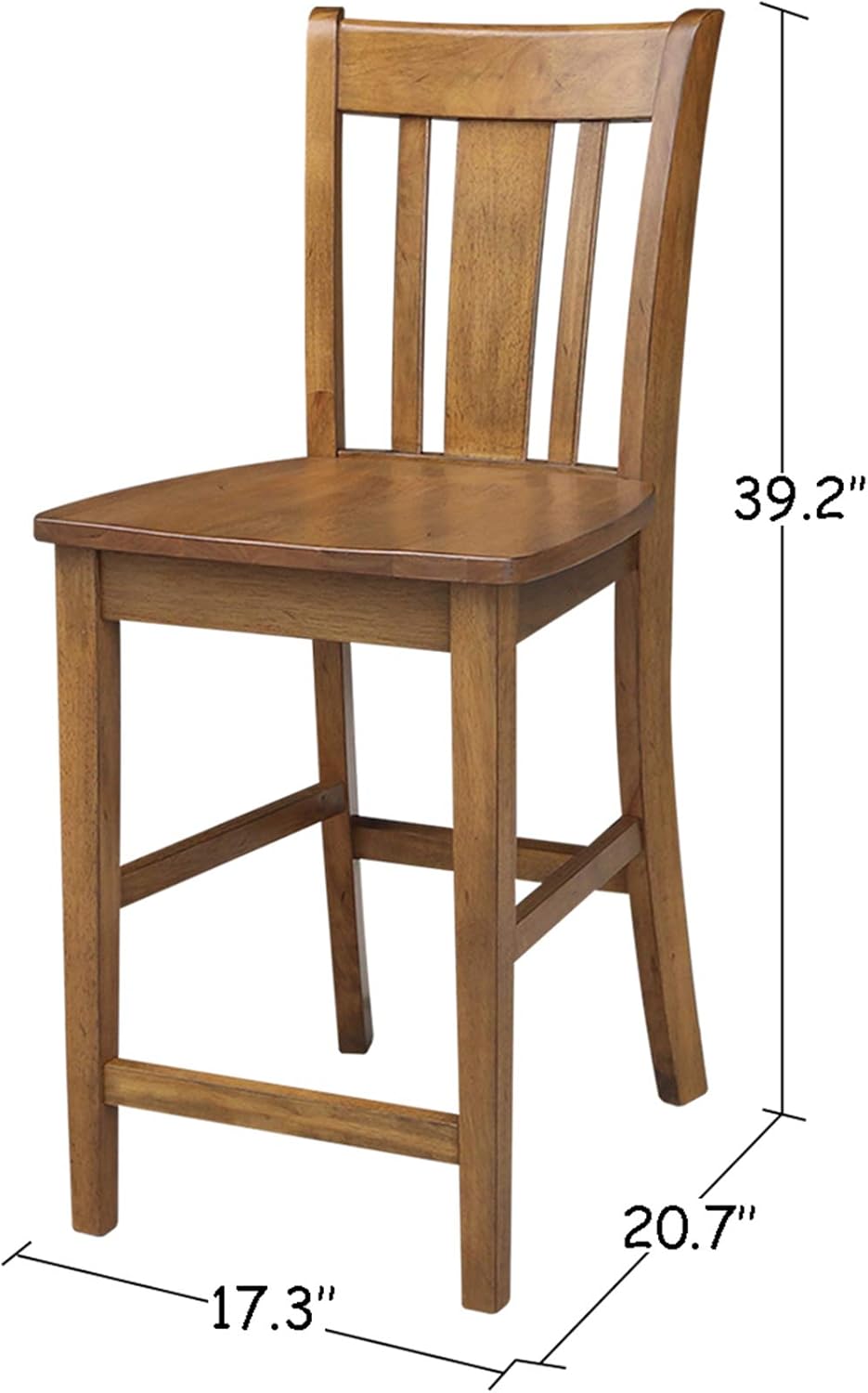 Pecan Barstool G4475