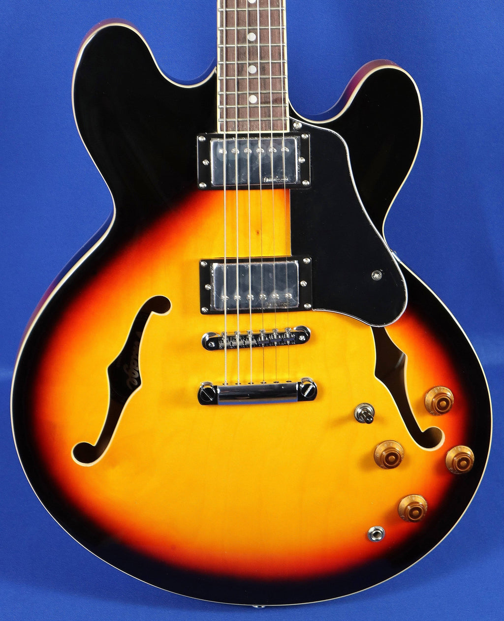 Semi-Hollow Sunburst Electric Guitar P561824