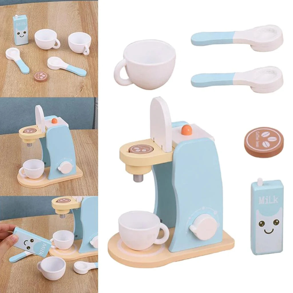 Wooden Kitchenware Pretend Cooking Set C28196