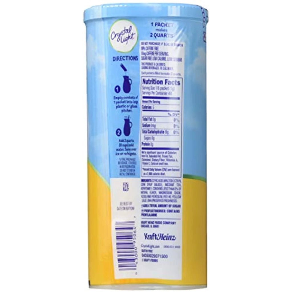 Lemon Iced Tea Drink Mix, 12-Quart Canister (Pack Of 3) J548