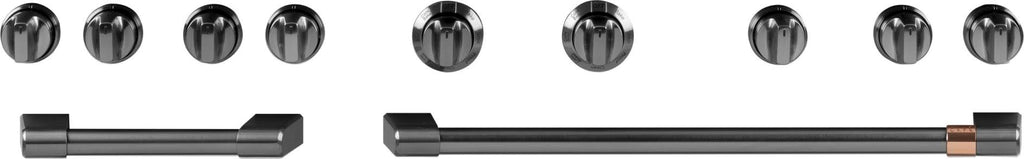 Brushed Black Handle and Knob Kit W2541
