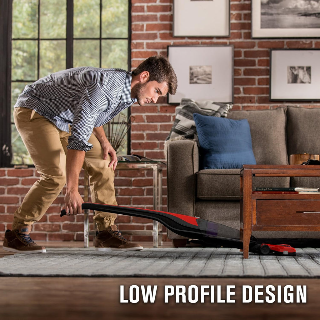 Red Cordless Stick Upright Vacuum Cleaner P18621