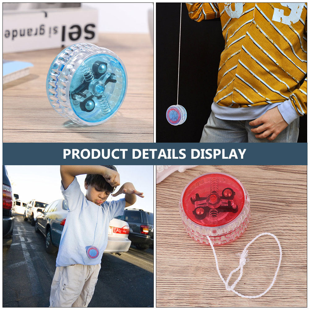 4pcs LED Light-Up Yoyo Toy for Beginner E902922