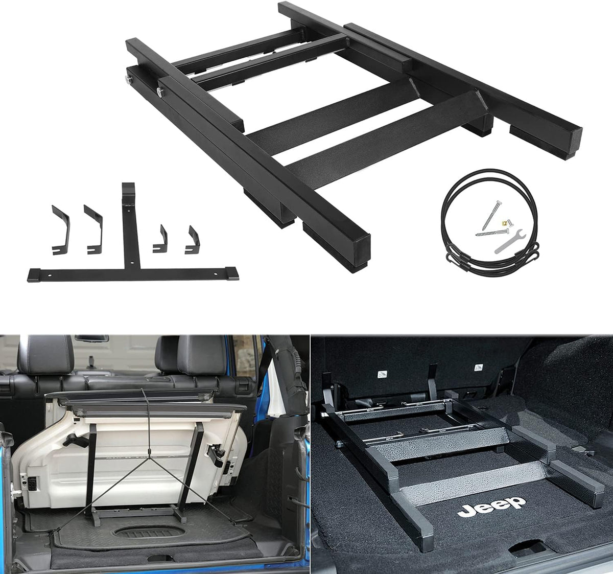 Hardtop Storage Rack for Jeep Wrangler JL & JK & Renegade T432