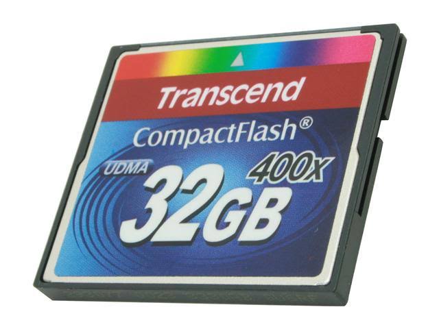 32GB CompactFlash Memory Card 400x H14952